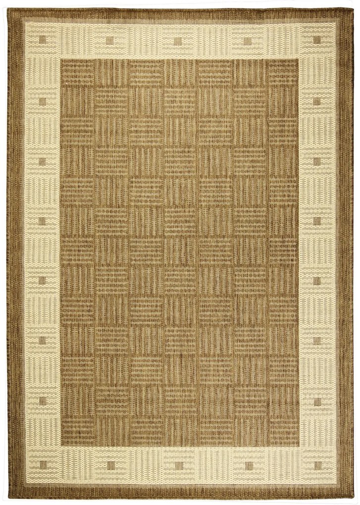 Oriental Weavers, Kusový koberec SISALO/DAWN 879/J84N (634N) – na von aj na doma, 240x340, béžová, chodba / predsieň