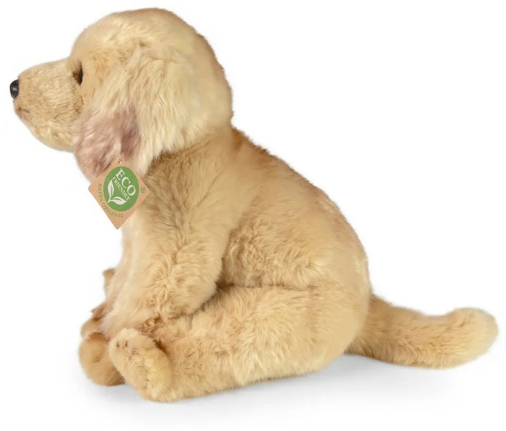 Rappa Plyšový labrador sediaci, 27 cm ECO-FRIENDLY
