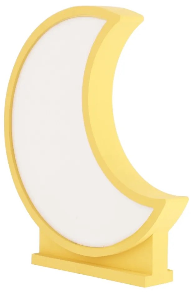 Žltá detská lampička Moon - Candellux Lighting