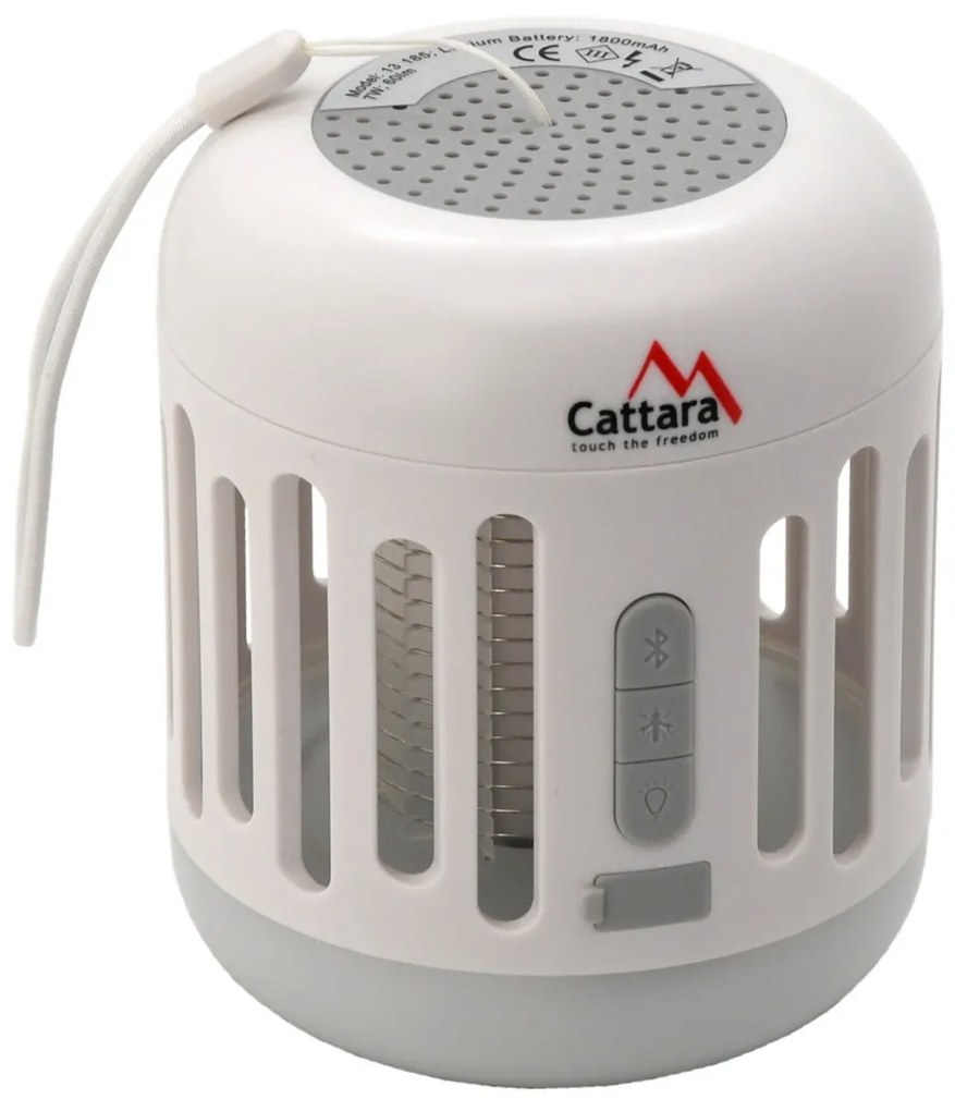 Cattara Nabíjacie bluetooth svietidlo s lapačom hmyzu Music cage, 60 lm