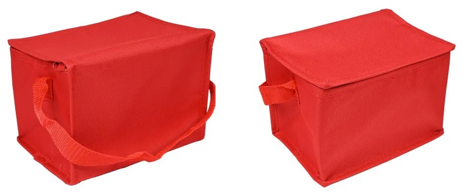 Červená chladiaca taška COOLER 4l
