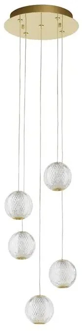 Luster na lanku Brillante 30 zlaté