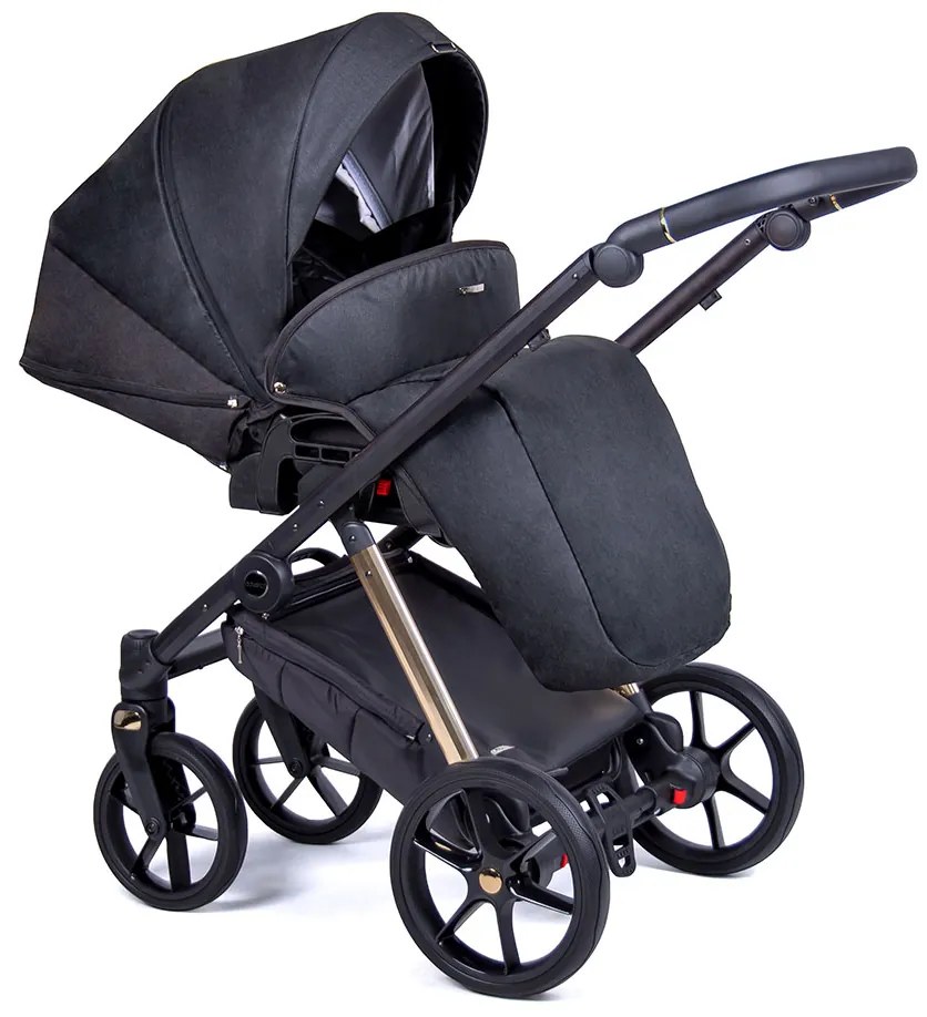 Kočík Coletto Axiss Gold AX-06 Gold - zlatá konštrukcia