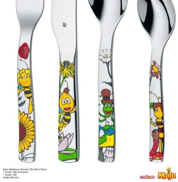 WMF - Sada detských príborov Včielka Maja 4 ks