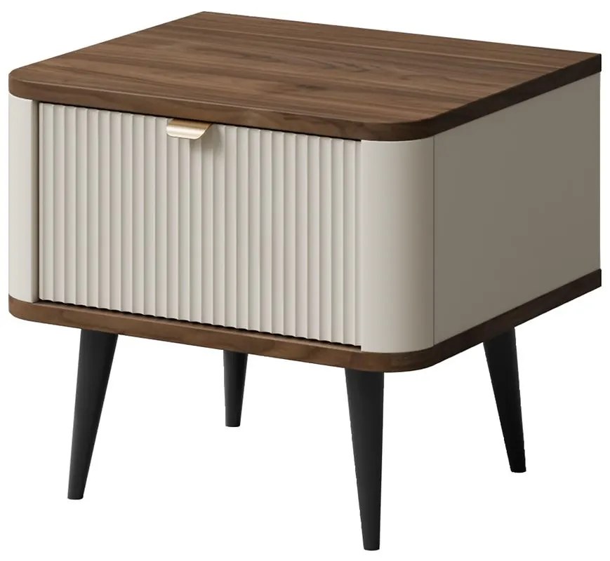 Nočný stolík Marly 17 orech/Kašmír
