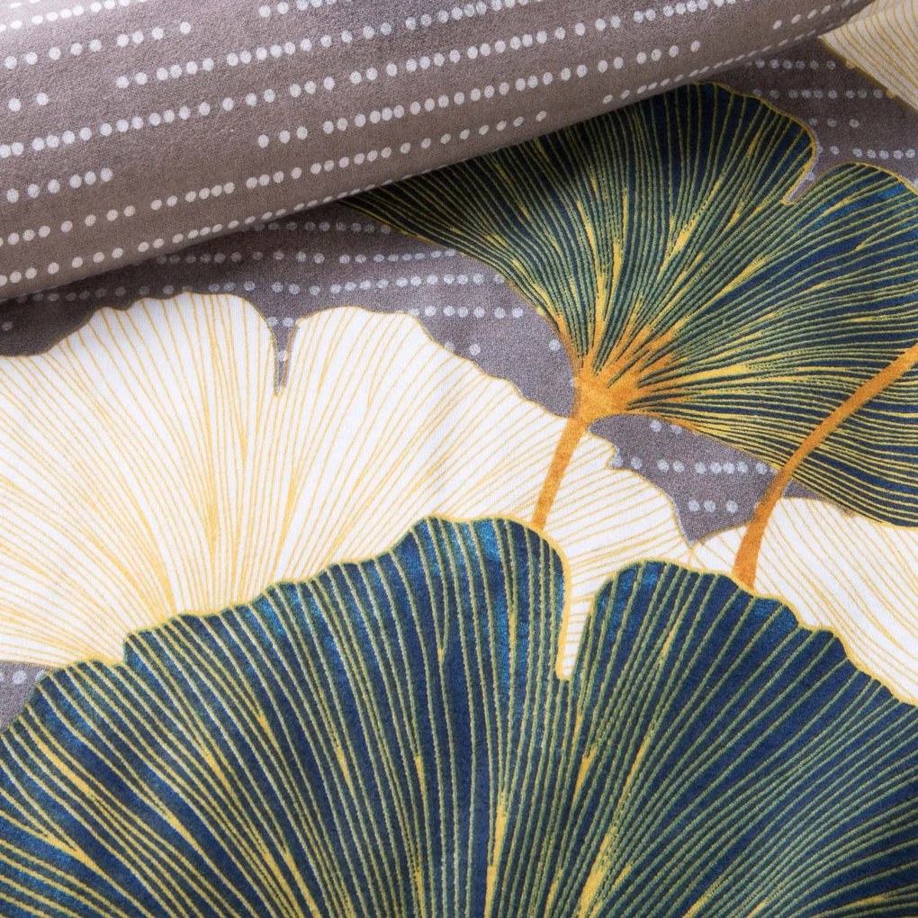 FLANELOVÉ OBLIEČKY FLANELOVE 180X200 CM, 2KS 70X80 CM LISTY