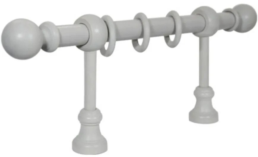 Garniža drevená Style 240 I FI 28 sivá