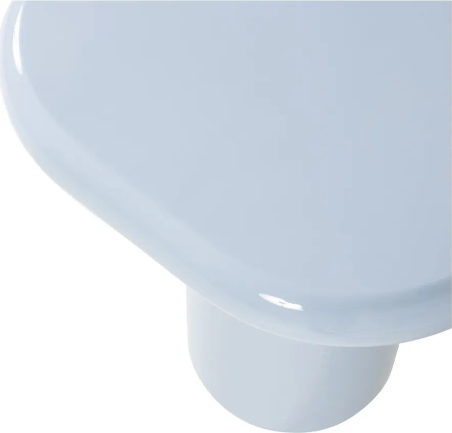 Lesklý odkladací stolík 50x50 cm Zava – WOOOD