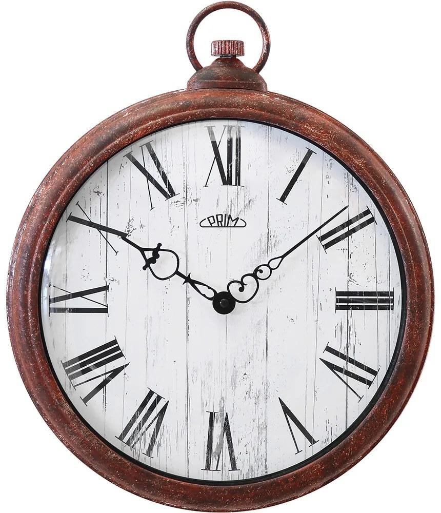 Nástenné hodiny PRIM Antik E01P.4458.6300 s tichým chodom, 42 cm