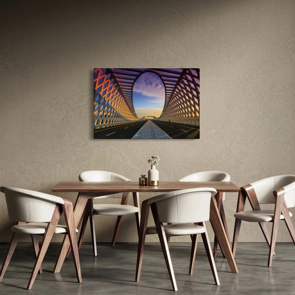 Obraz modernej architektúry mosta (90x60 cm)