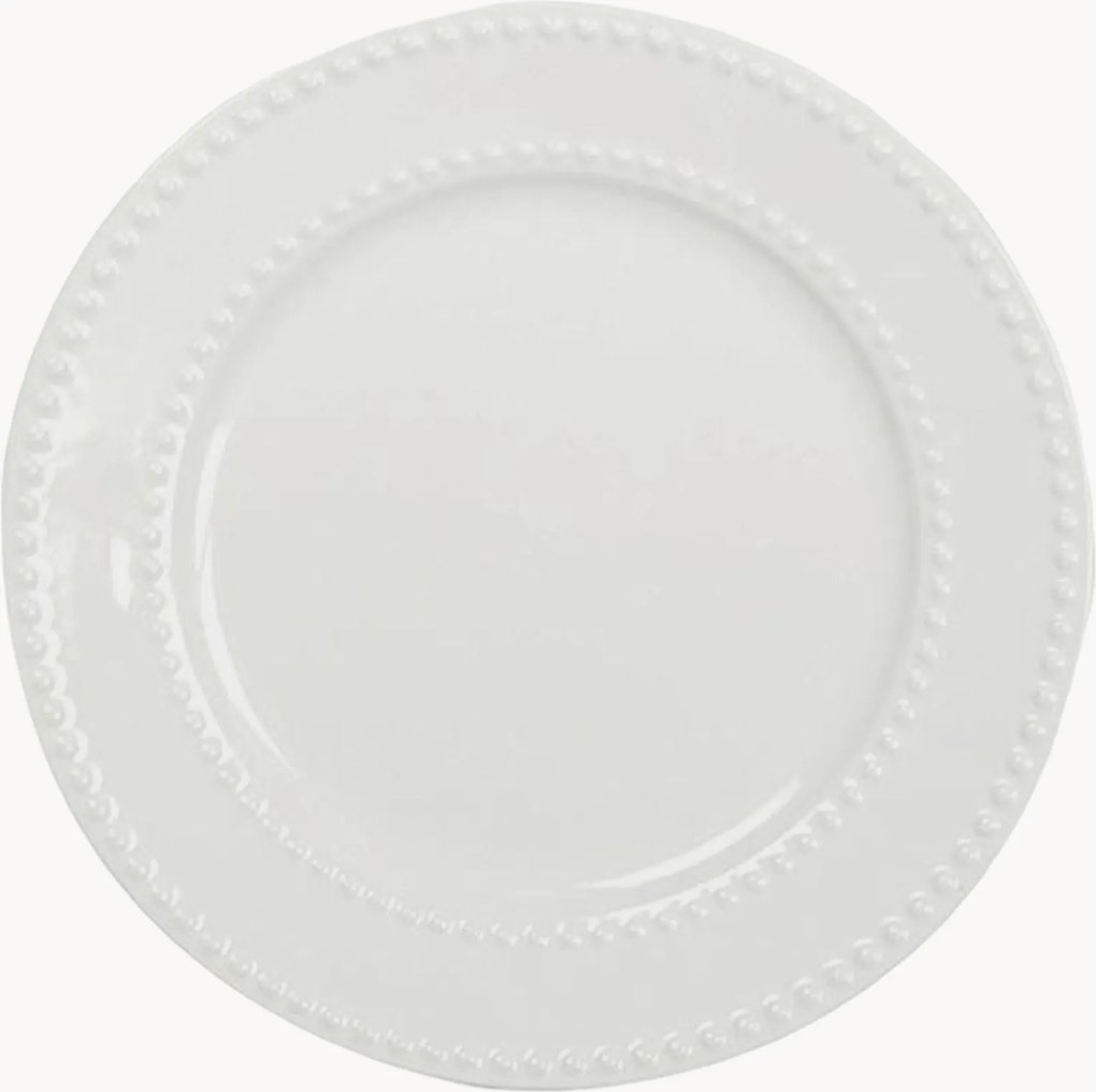 Porcelánové dezertné taniere Aulica, 6 ks