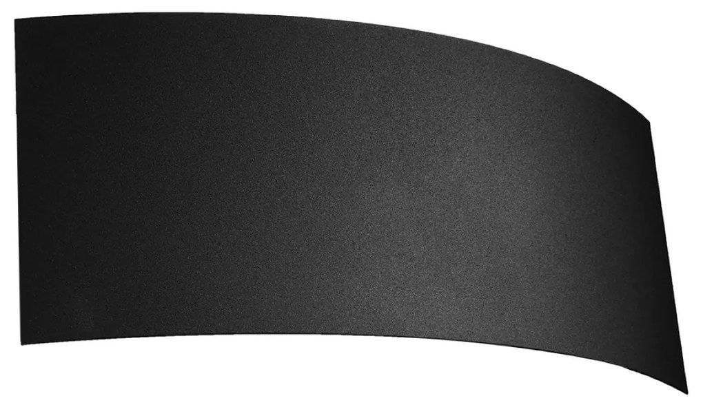 Nástenné svietidlo Magnus, 1x čierne kovové tienidlo