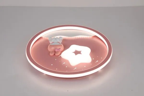Brilagi - stmievateľné LED detské stropné svietidlo BUNNY LED/83W/230V 3000-6000K +DO