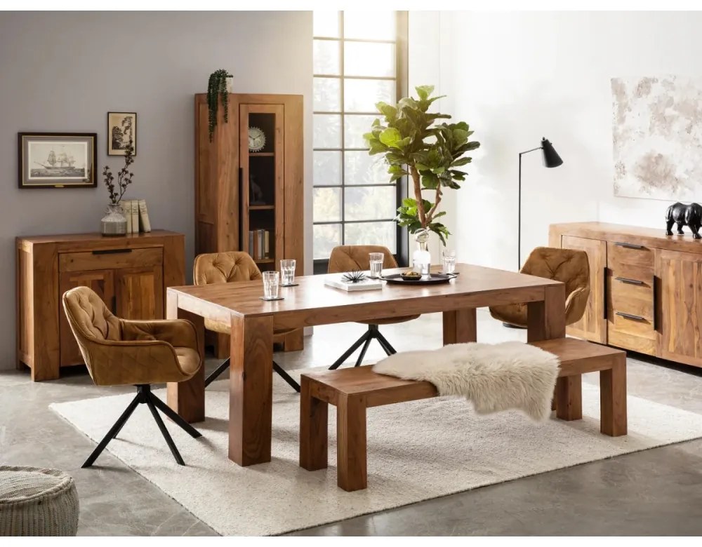 furniture-nabytek.cz - Jídelní stůl Osbon 200x100 Akácie