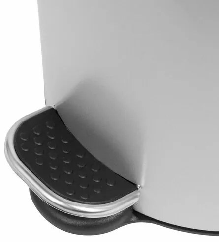 Alda Pedálový odpadkový kôš Soft Close Freedom Fresh 5 l, sivá, 5 l