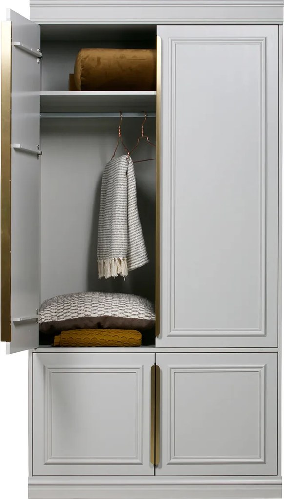 Drevená skriňa Organize 62 cm 215 × 110 × 62 cm