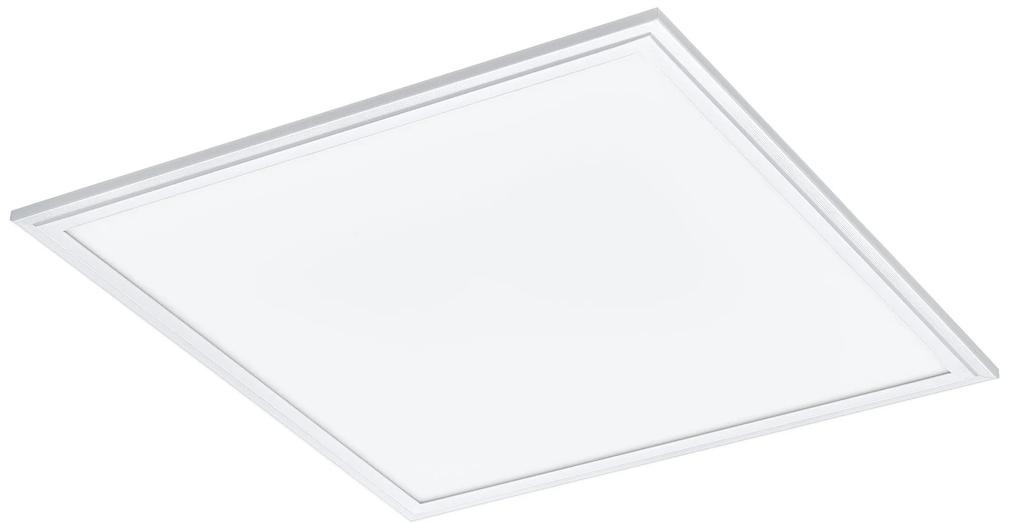 EGLO LED inteligentné stropné svietidlo SALOBRENA-Z, 21,5 W, teplá-studená biela, 45x45cm, hranaté, biele