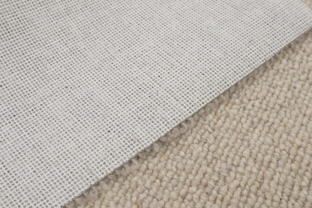 Avanti, Metrážny koberec Alfawool 88 béžový, na mieru, šíře 4m,5m, béžová, ab (mriežka), spálňa