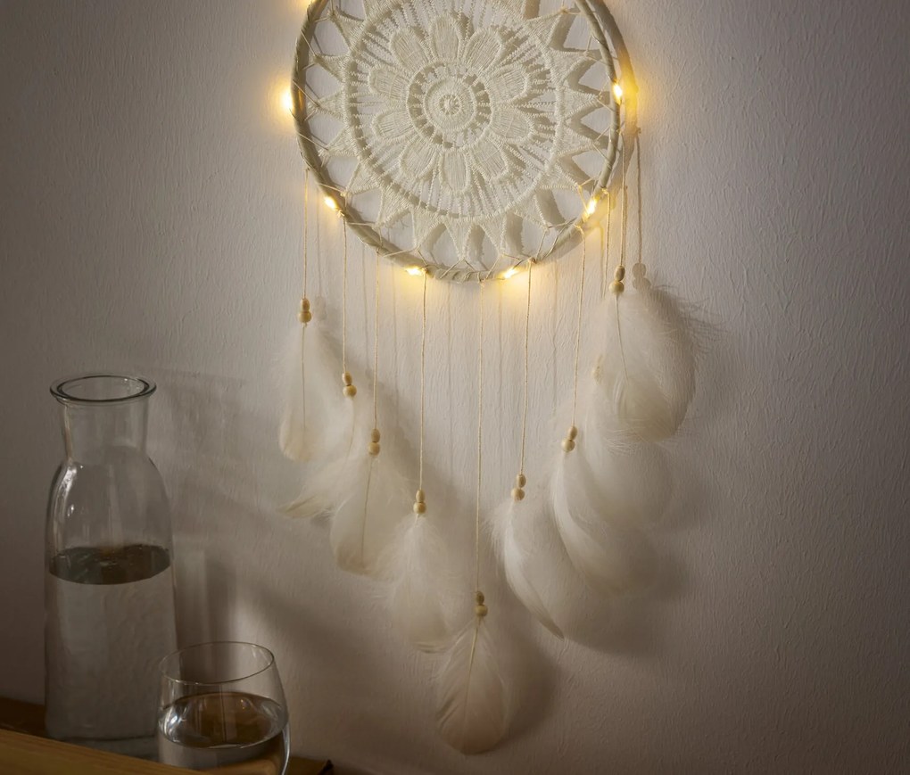 Lapač snov s LED osvetlením