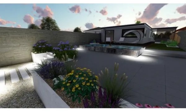 LED Vonkajšie nájazdové svietidlo LED/4W/85-264V IP67 4000K