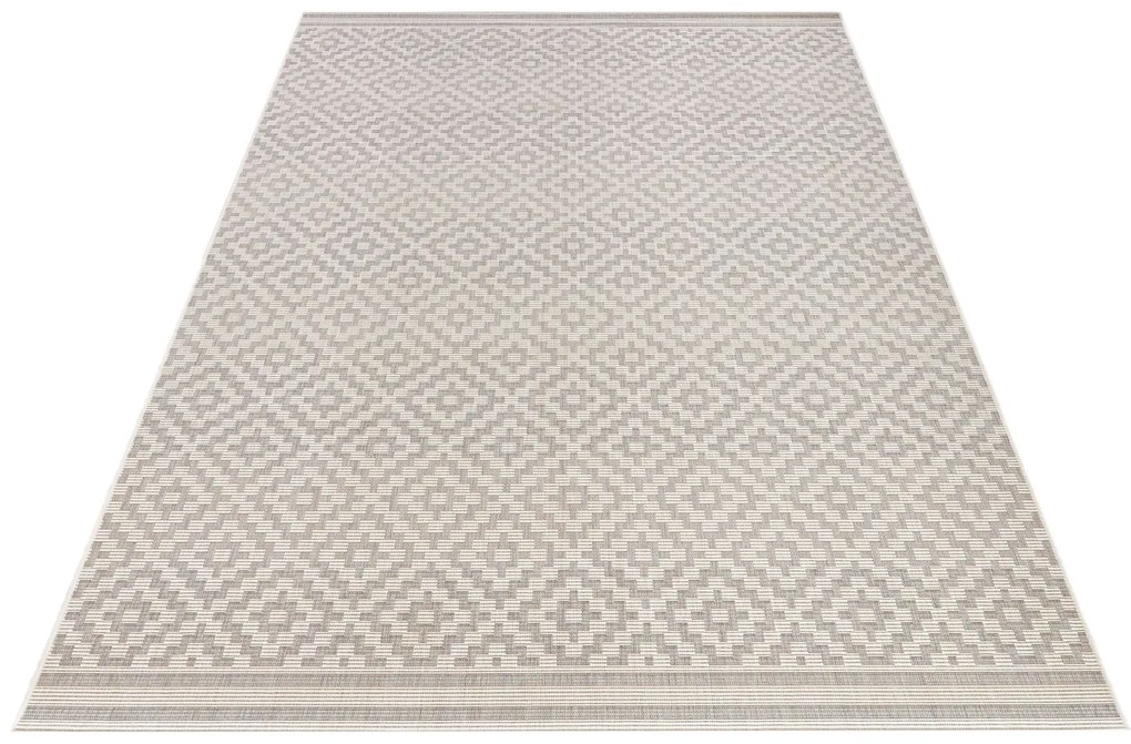 Hanse Home, Kusový koberec Meadow 102467 – na von aj na doma, 160x230, šedá, chodba / predsieň