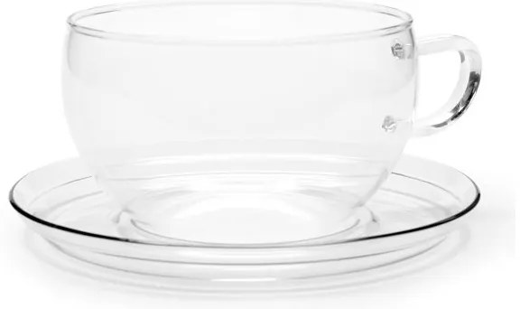 Trendglas Jena Šálka JUMBO s tanierikom 400 ml