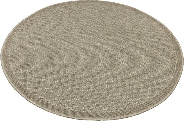 Obojstranný koberec BRUSSELS 205803/10610 béžový / krémový kruh