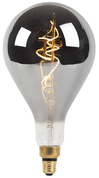 E27 stmievateľná LED špirálová žiarovka A165 dymová 250 lm 2100K
