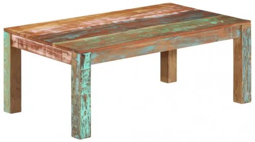 vidaXL Konferenčný stolík masívne recyklované drevo 100x60x40 cm-