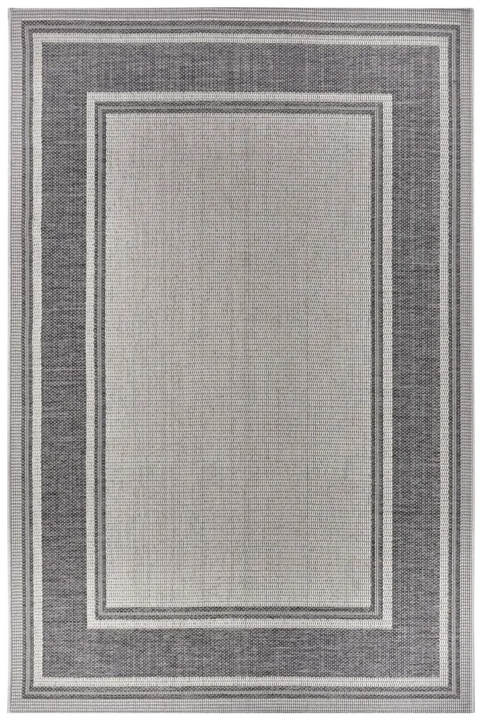 Hanse Home, Kusový koberec Clyde 105910 Cast Beige Grey – na von aj na doma, 63x120, šedá, chodba / predsieň