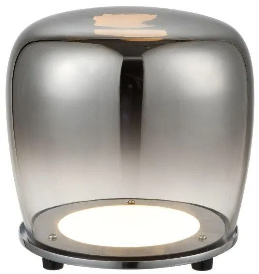 CLX Stojacia / stolná moderná LED lampa CAMPANIA, 18W, teplá biela