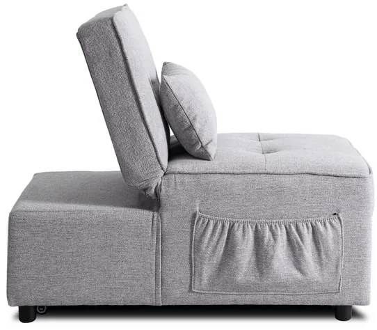 Kreslo EMILIO 67 cm, sivé