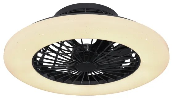 Globo 03628B - LED Stmievateľné stropné svietidlo s ventilátorom LED/30W/230V + DO