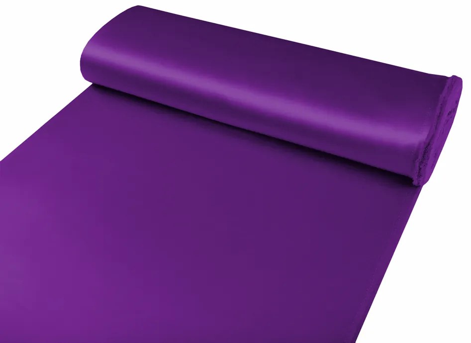 Biante Saténový záves LUX-L044 Žiarivo fialový 140x220 cm