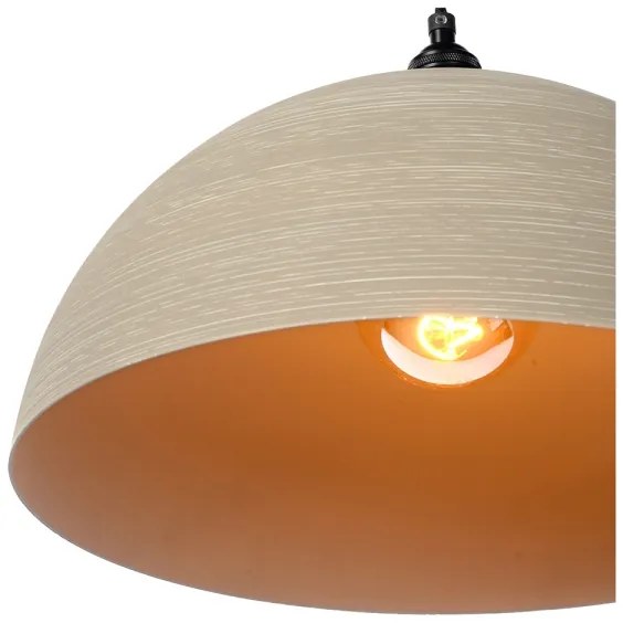 Lucide 30485/40/41 - Luster na lanku MARNE 1xE27/60W/230V béžová