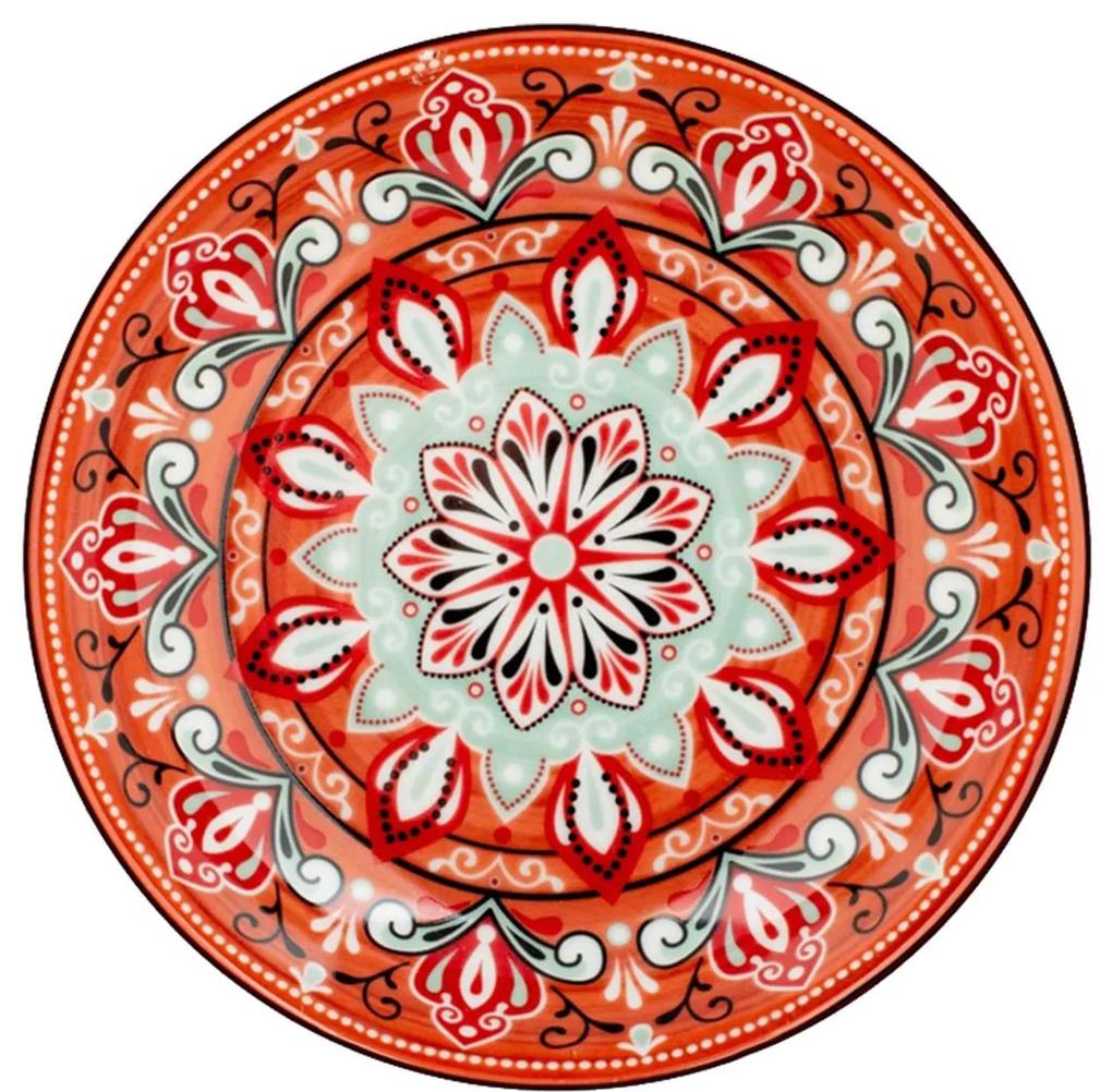 Súprava 6 hlbokých tanierov „Jaipur", Ø 21 cm