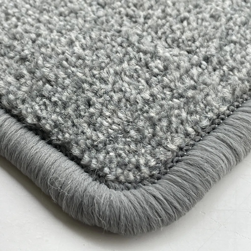 Vopi, Behúň na mieru Messina šedá, šíre 120 cm, šedá, obývacia izba