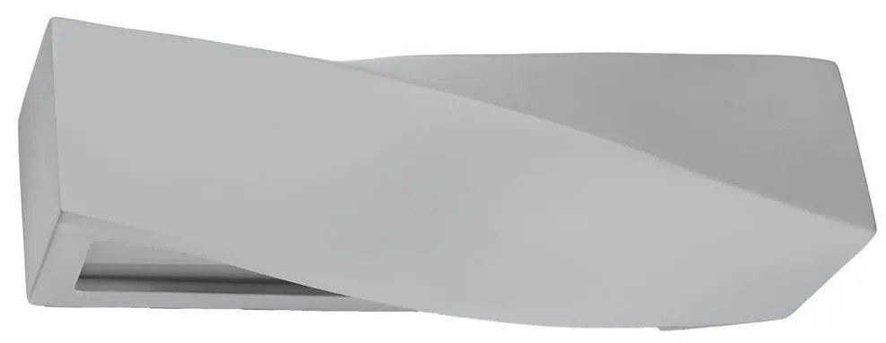 Sollux Nástenné svietidlo SIGMA 1xE27/60W/230V šedá SL.0869