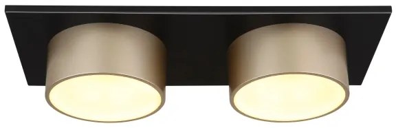 Globo 56964-2 - LED stropné svietidlo RAYMOND LED/24W/230V 3000K 46x20 cm mosadz