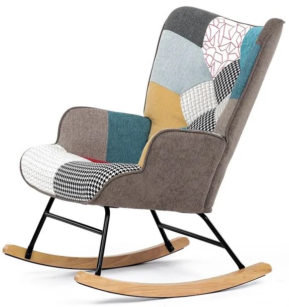 Autronic BONTEC Hojdacie kreslo, viacfarebná, látka, AK-374 PW2 Farba: Viacfarebná