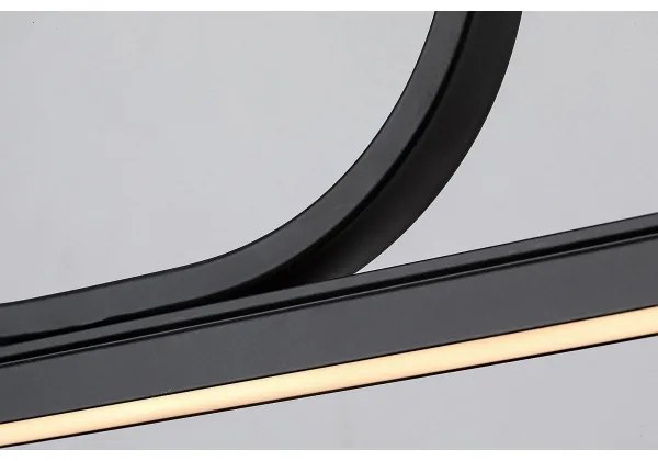 Rabalux 72127 - LED Luster na lanku ELIA LED/25W/230V 3000K čierna