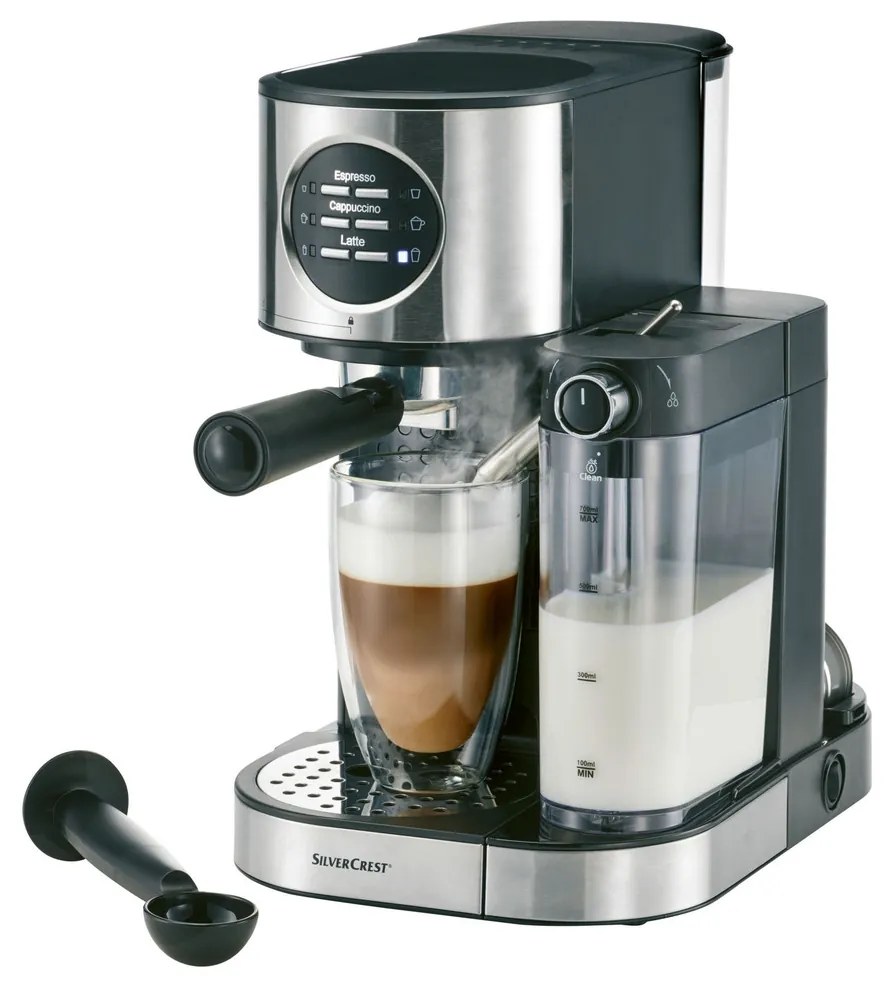 Pákový kávovar Silvercrest SEMM 1470 A2