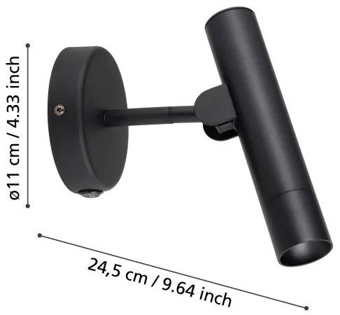 Eglo 900907 - LED Nástenné svietidlo ALMUDAINA LED/5W/230V