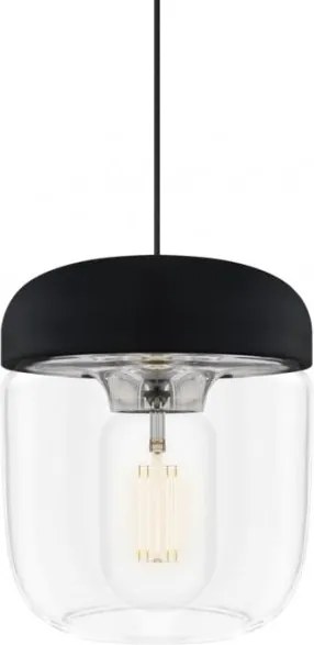 ACORN BLACK | dizajnová visiaca lampa Farba: Nerez
