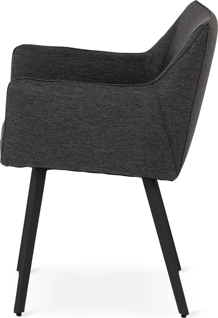 Jedálenské kreslo s rýchloschnúcou penou a textilným poťahom vhodným aj do exteriéru