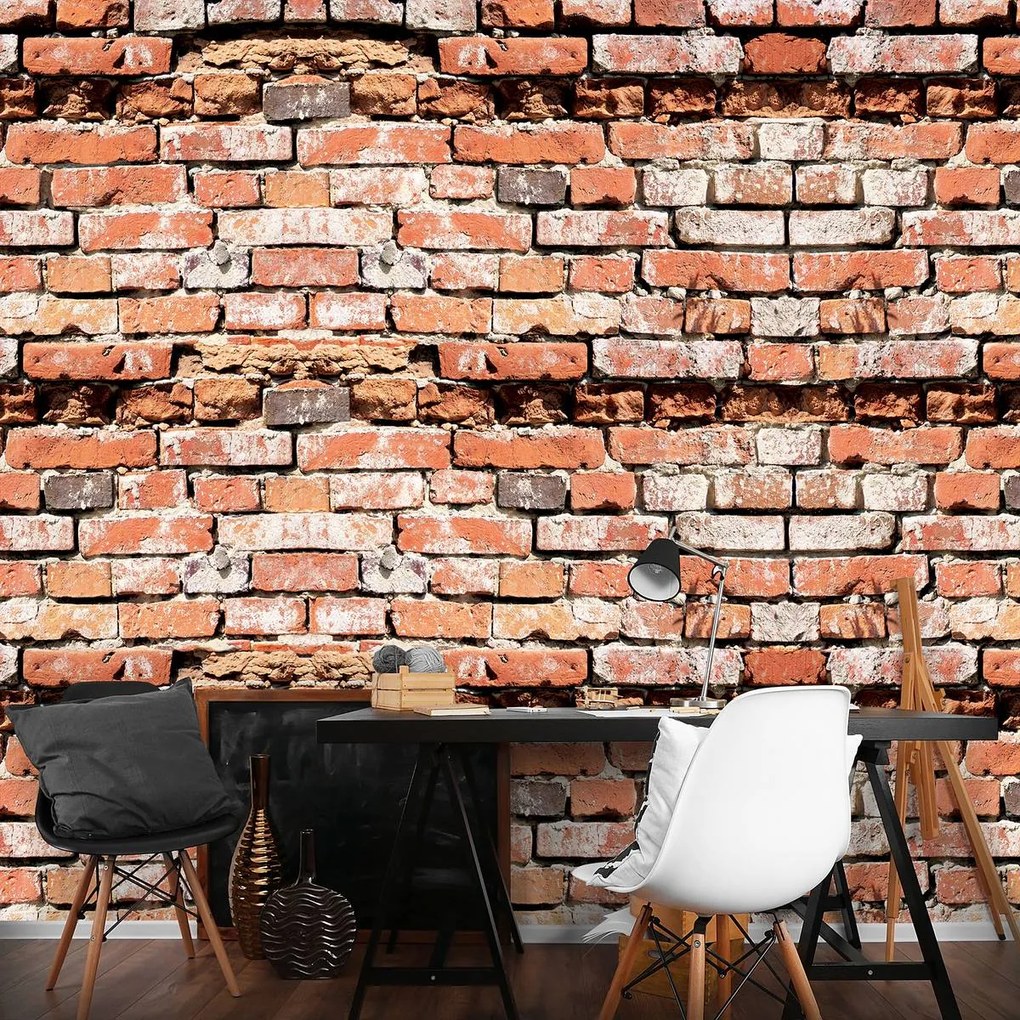 Fototapeta - Red Brickwall (152,5x104 cm)