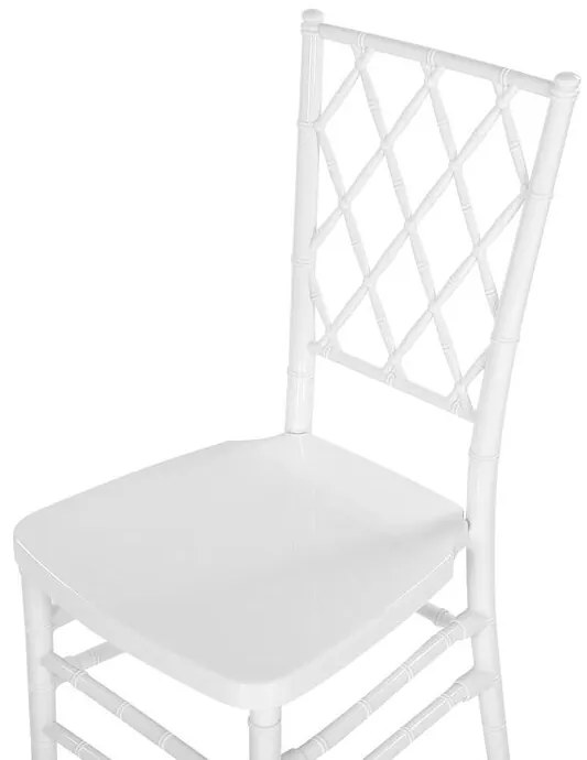 Set 2 ks. jedálenských stoličiek CLARO (biela). Vlastná spoľahlivá doprava až k Vám domov. 1026773