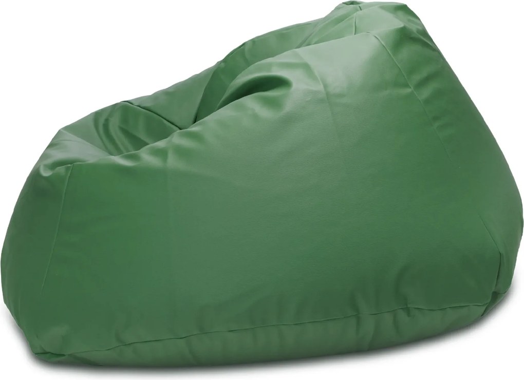 INTERMEDIC SK - Sedací vak MAXI 140x70 cm | extra veľký vak na sedenie a ležanie, 570 l Farba: E06 - Červená (ekokoža)