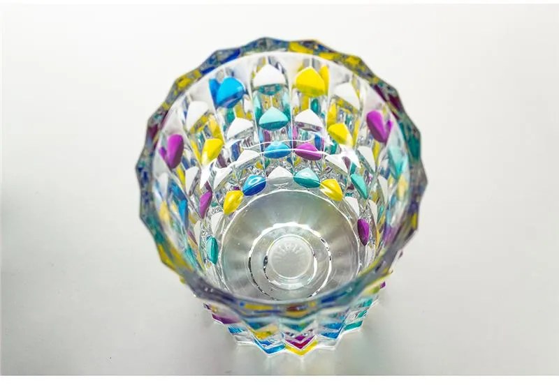 KRIŠTÁĽOVÁ VÁZA BOHEMIA PRESTIGE JOKER COLOUR 280MM