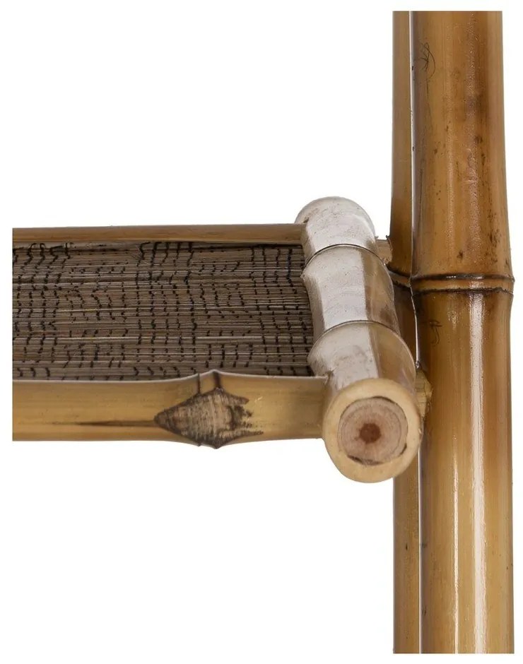 Bambusový regál v prírodnej farbe 48x152x50 cm Manali – Ixia